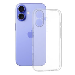 Husa iPhone 16 Techsuit Clear Silicone, transparenta