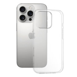 Husa iPhone 16 Pro Techsuit Clear Silicone, clear