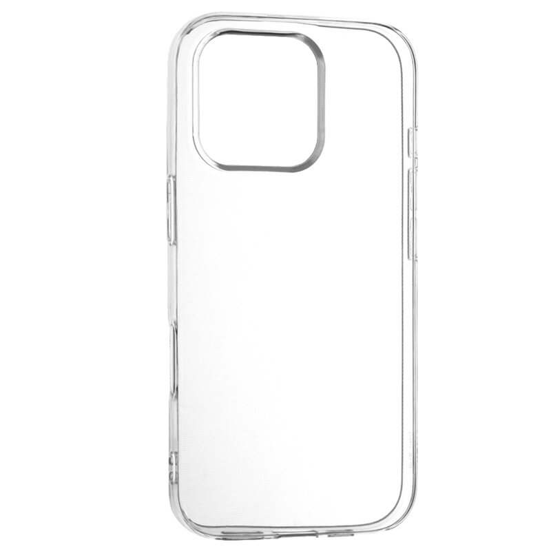 Husa iPhone 16 Pro Techsuit Clear Silicone, clear