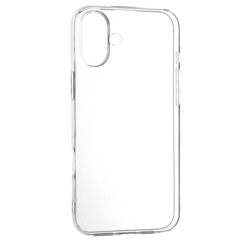 Husa iPhone 16 Plus Techsuit Clear Silicone, clear