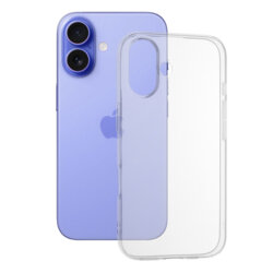 Husa iPhone 16 Techsuit Clear Silicone, clear