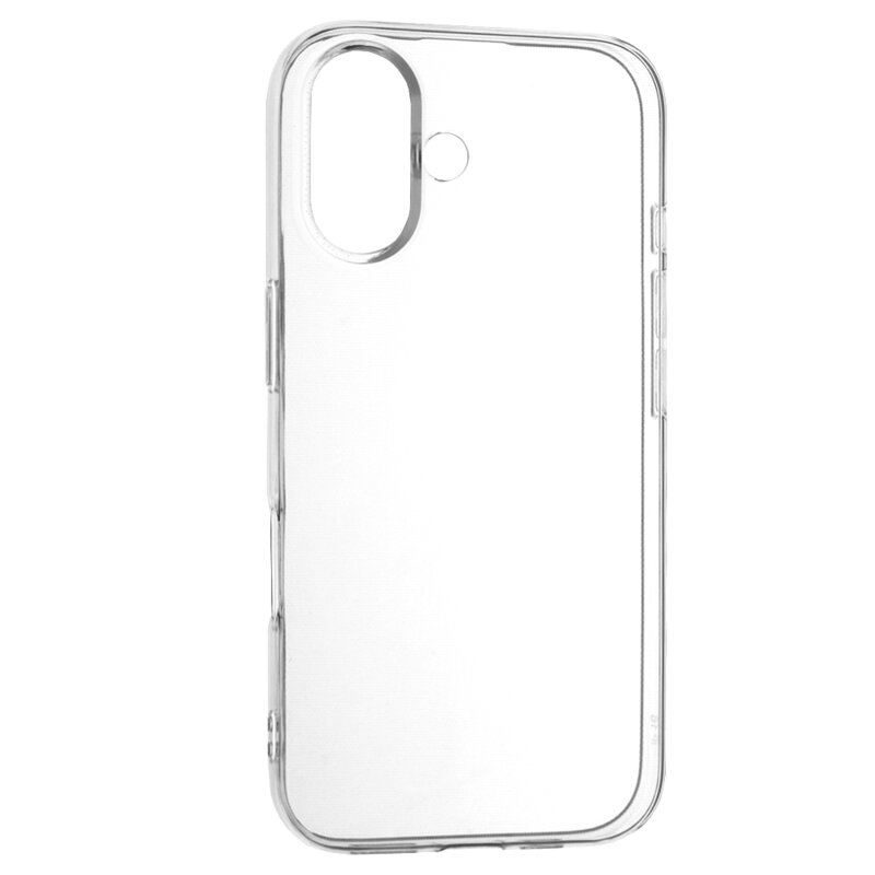 Husa iPhone 16 Techsuit Clear Silicone, clear