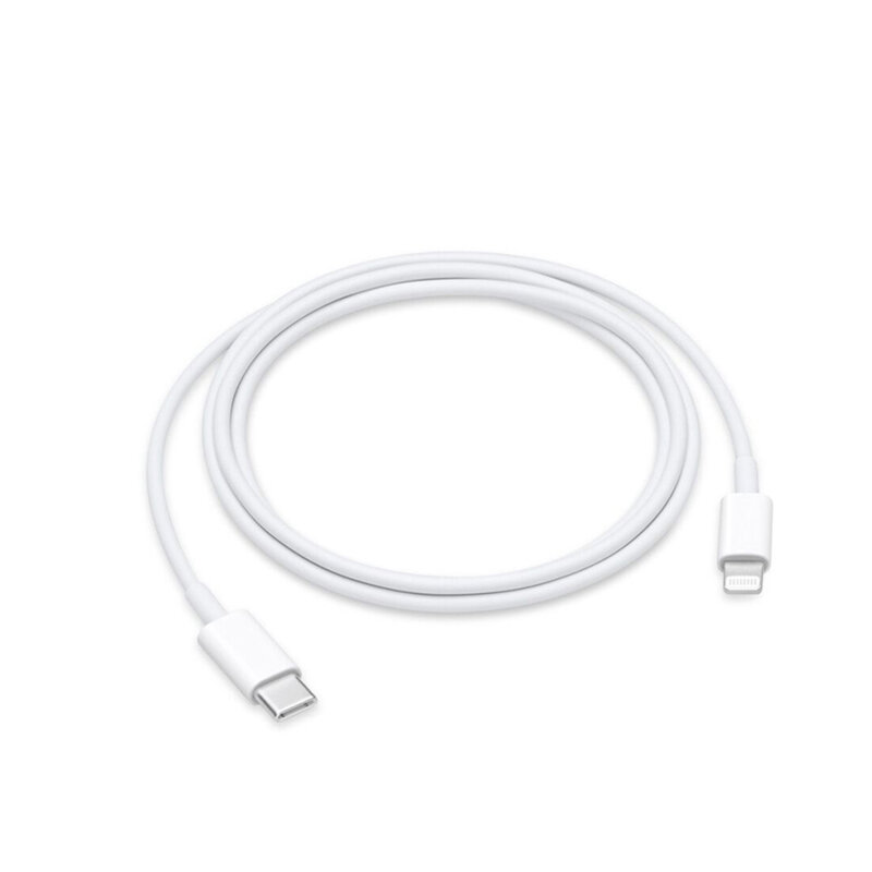 Cablu de date USB-C la Lightning Apple A2561, MUQ93ZM/A original, 1m, alb, blister