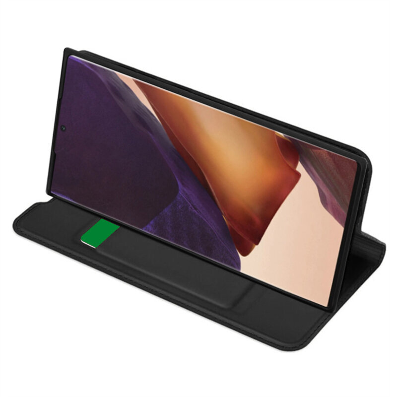 Husa Samsung Galaxy Note 20 Ultra 5G Techsuit Magskin Book, negru