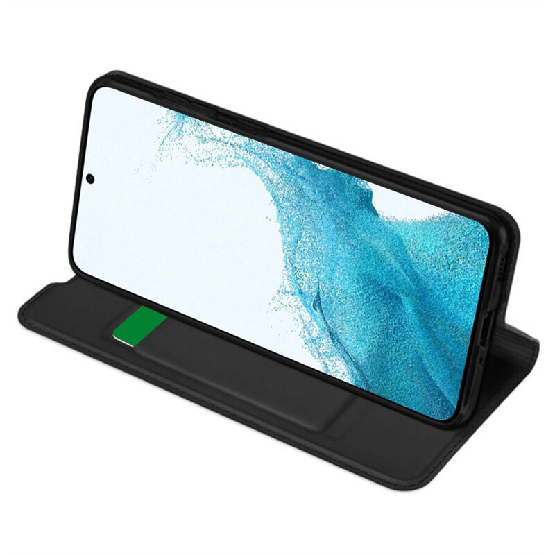 Husa Samsung Galaxy S22 5G Techsuit Magskin Book, negru