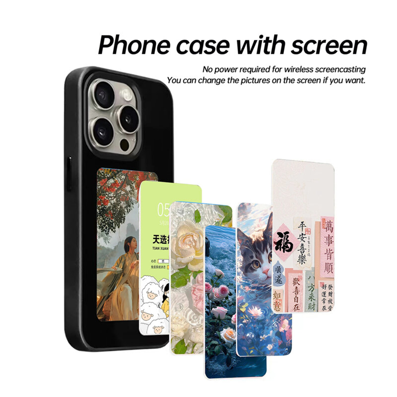 Husa premium iPhone 16 Plus Techsuit SmartScreen NFC, negru