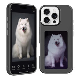 Husa premium iPhone 16 Pro Techsuit SmartScreen NFC, negru