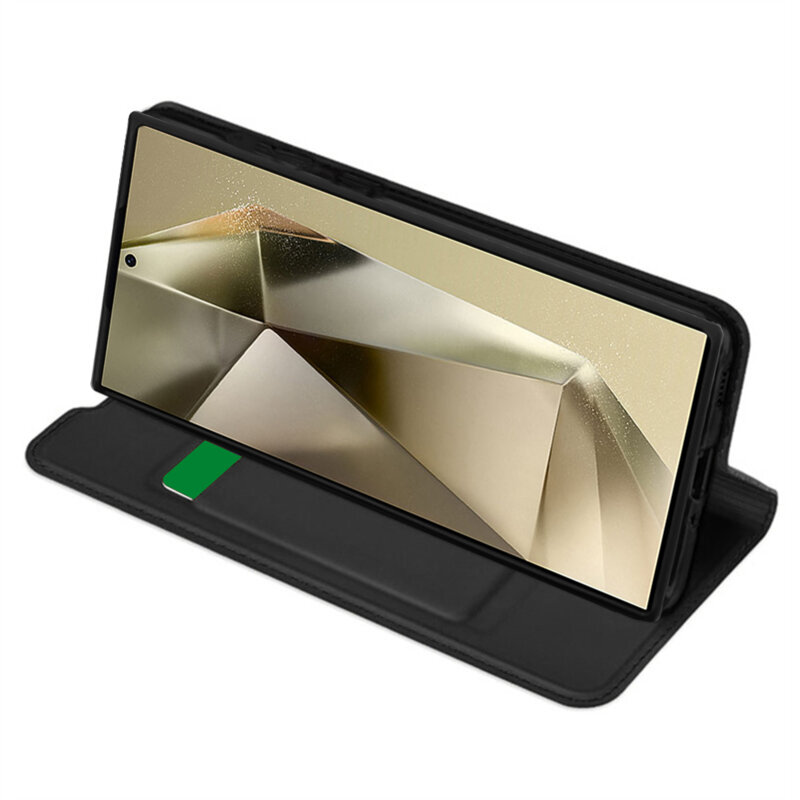 Husa Samsung Galaxy S24 Ultra Techsuit Magskin Book, negru