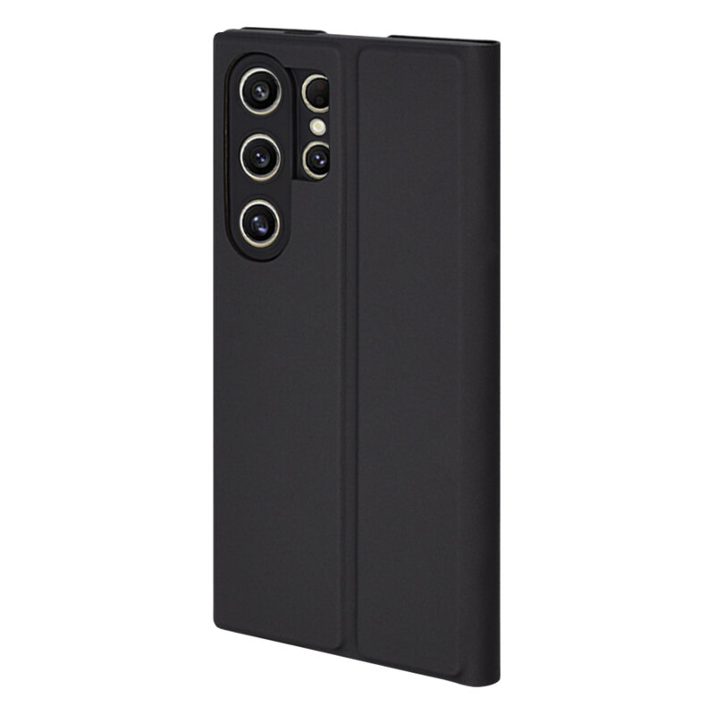 Husa Samsung Galaxy S24 Ultra Techsuit Magskin Book, negru