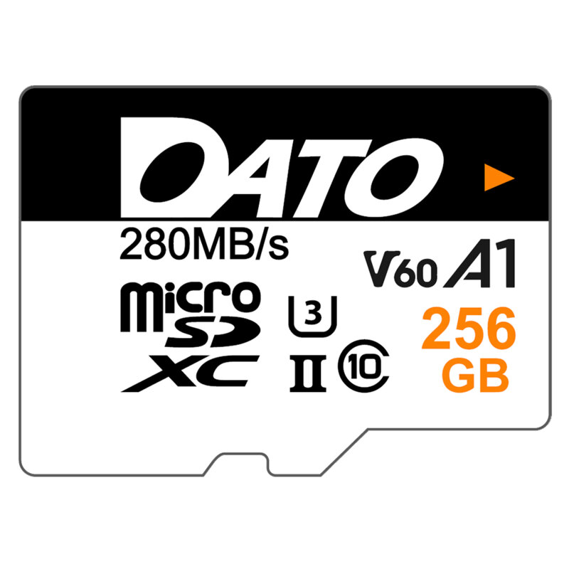 Card memorie Micro SDXC 256GB Dato, DTTF256GU3A1V60U2A