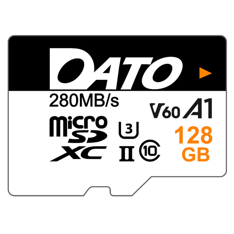Card memorie Micro SDXC 128GB Dato, DTTF128GU3A1V60U2A