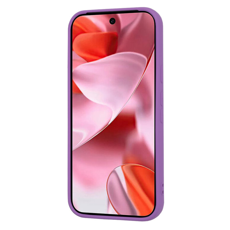 Husa silicon Google Pixel 9 Techsuit SoftFlex, mov