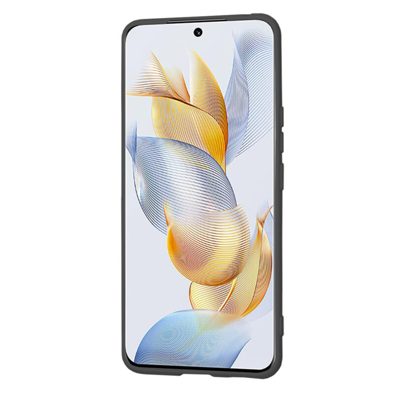 Husa silicon Honor 90 Techsuit SoftFlex, negru