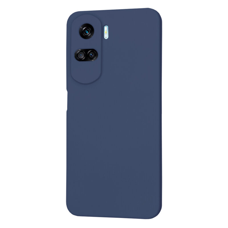 Husa silicon Honor 90 Lite Techsuit SoftFlex, bleumarin
