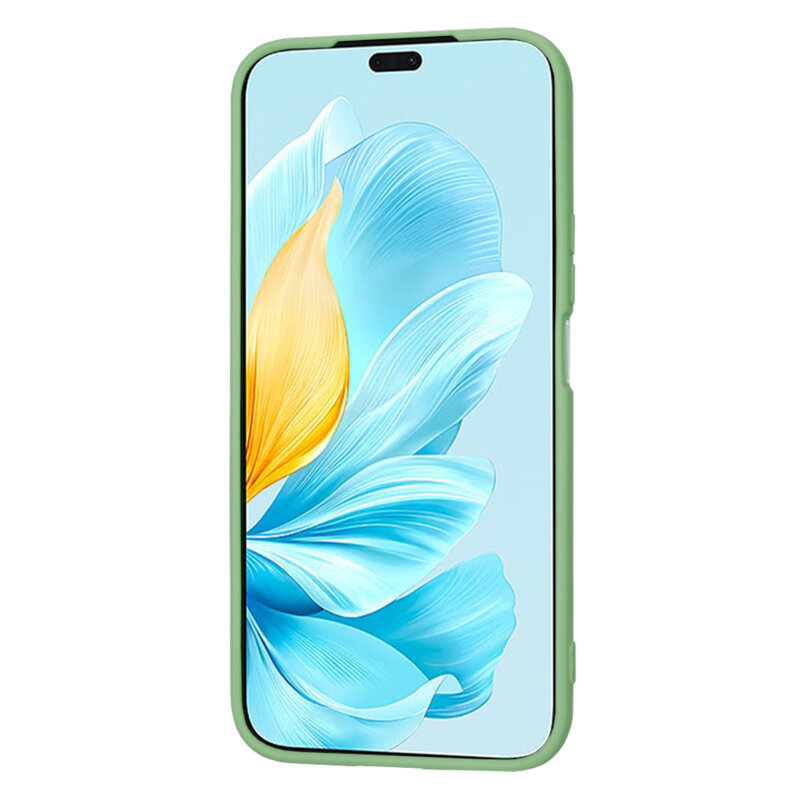 Husa silicon Honor 200 Lite Techsuit SoftFlex, verde deschis