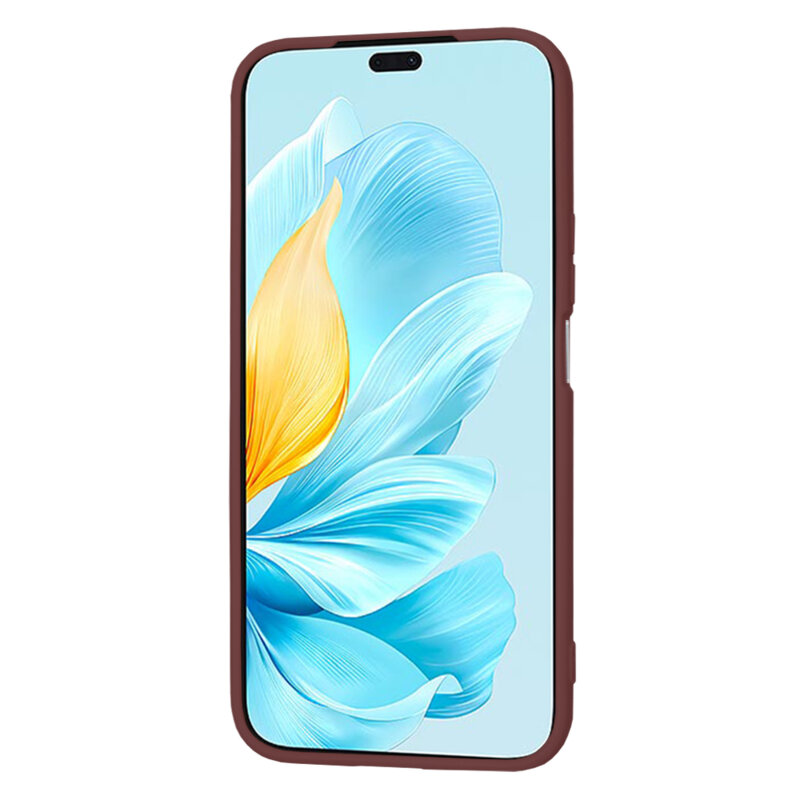 Husa silicon Honor 200 Lite Techsuit SoftFlex, bordo