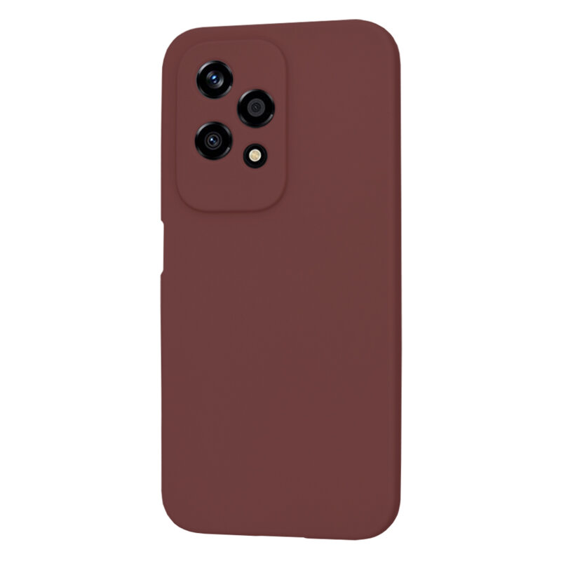 Husa silicon Honor 200 Lite Techsuit SoftFlex, bordo