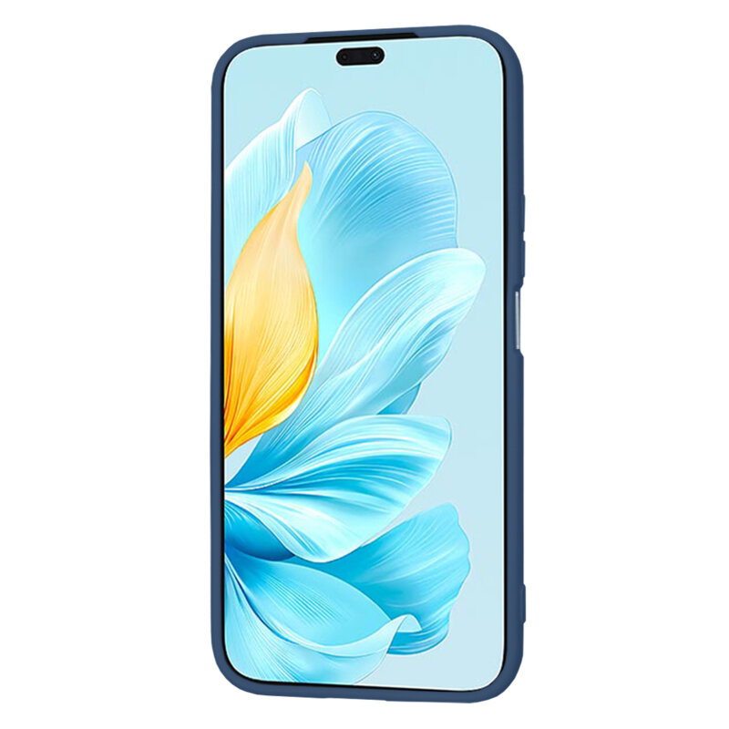 Husa silicon Honor 200 Lite Techsuit SoftFlex, bleumarin