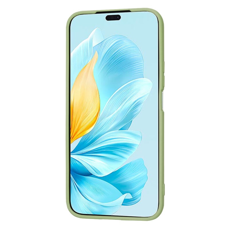 Husa silicon Honor 200 Lite Techsuit SoftFlex, verde