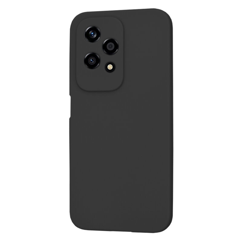 Husa silicon Honor 200 Lite Techsuit SoftFlex, negru