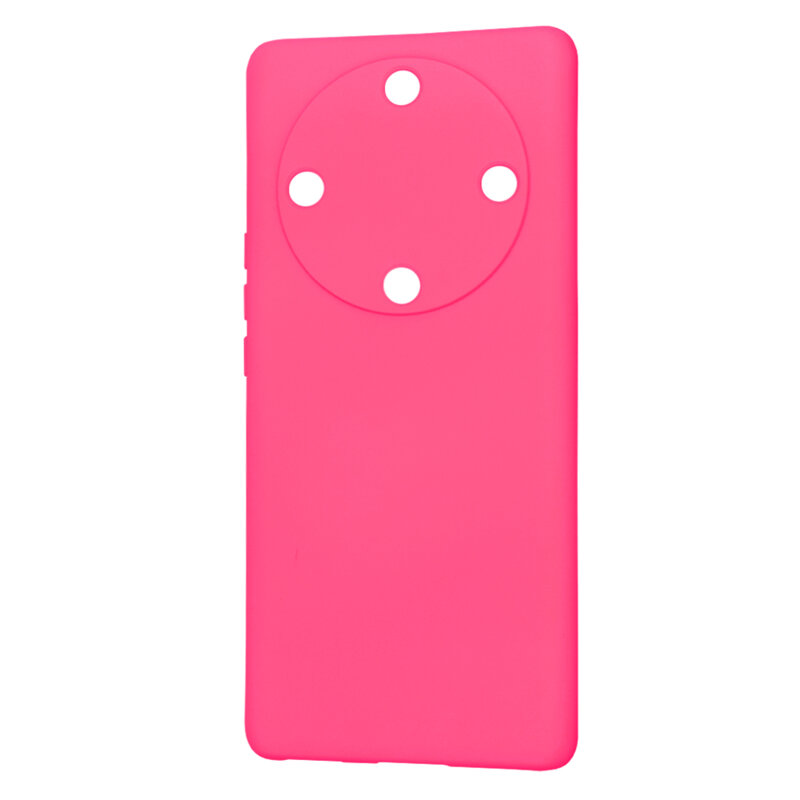 Husa silicon Honor Magic5 Lite Techsuit SoftFlex, fucsia