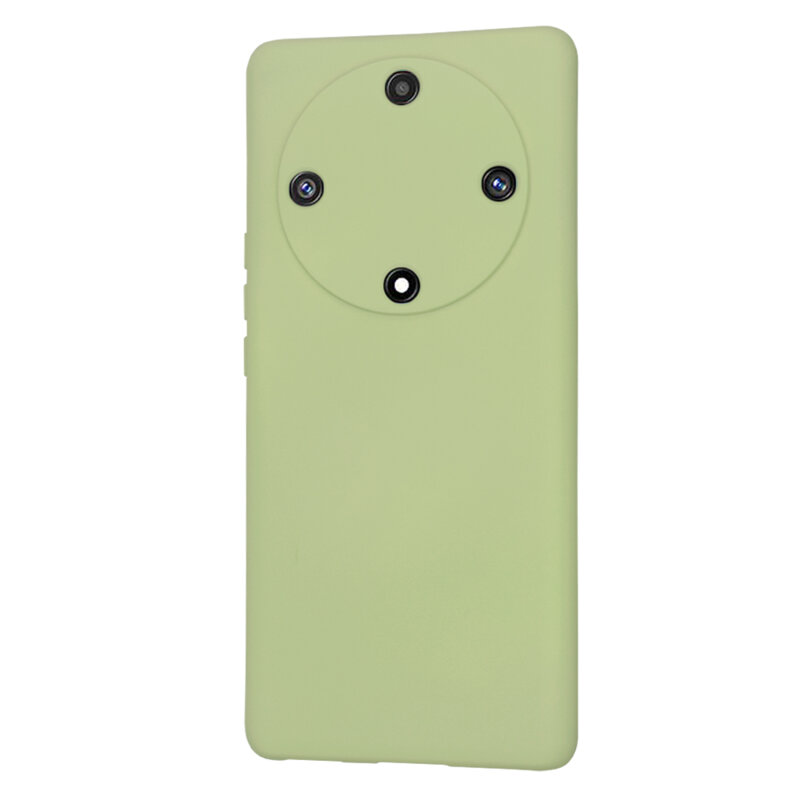 Husa silicon Honor Magic5 Lite Techsuit SoftFlex, verde