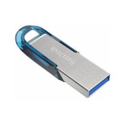 Memorie externa 64GB SanDisk, USB 3.0, SDCZ73-064G-G46B, gri / bleu