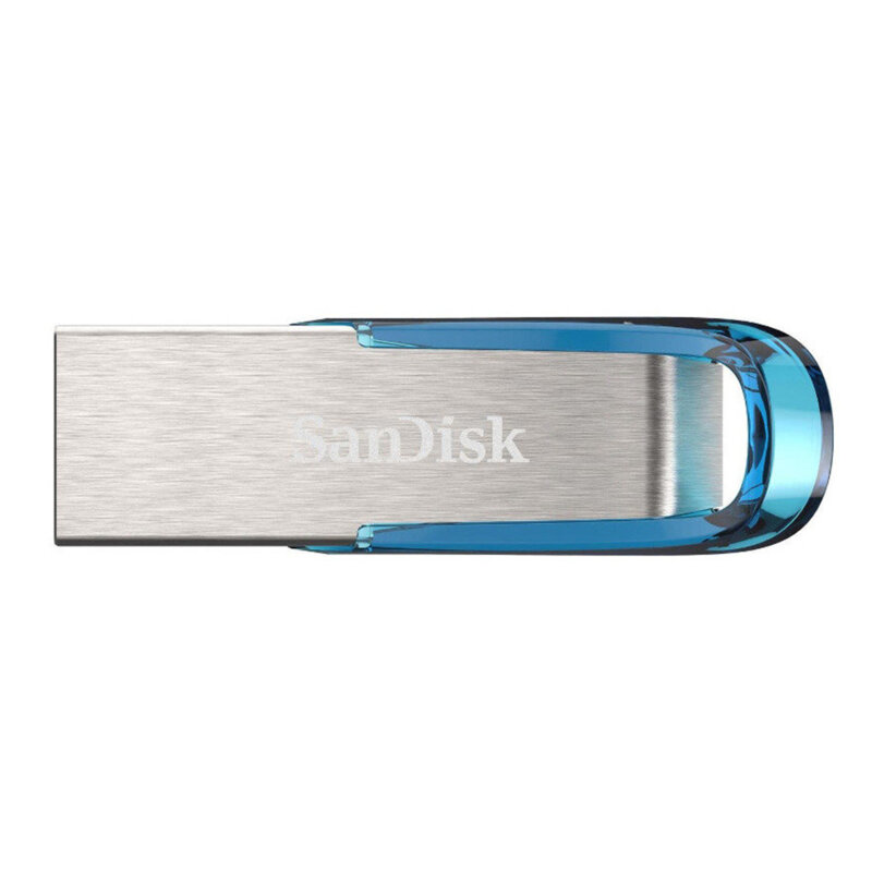 Memorie externa 64GB SanDisk, USB 3.0, SDCZ73-064G-G46B, gri / bleu