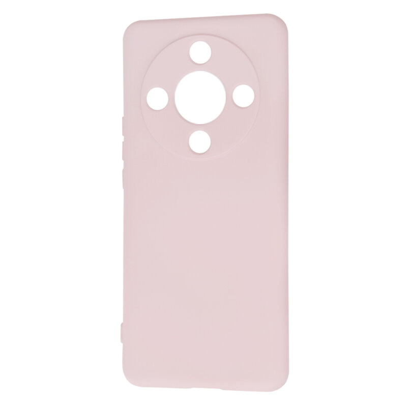 Husa silicon Honor Magic6 Lite Techsuit SoftFlex, roz pudra