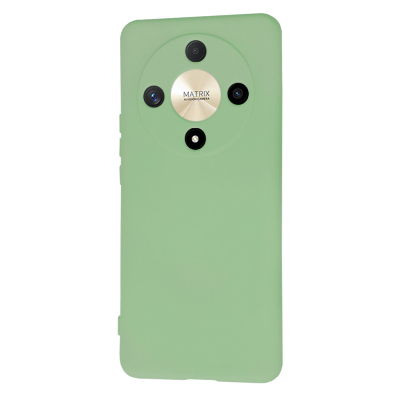 Husa silicon Honor Magic6 Lite Techsuit SoftFlex, verde deschis