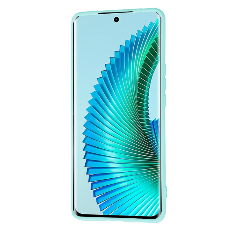Husa silicon Honor Magic6 Lite Techsuit SoftFlex, turcoaz