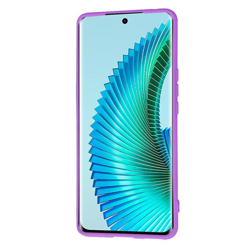 Husa silicon Honor Magic6 Lite Techsuit SoftFlex, mov