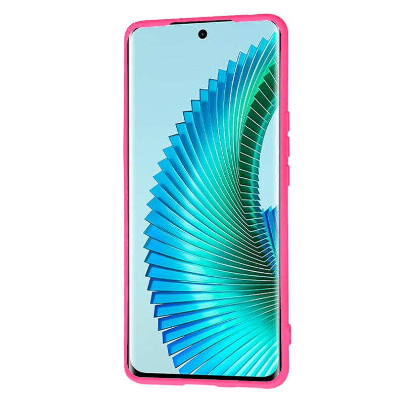Husa silicon Honor Magic6 Lite Techsuit SoftFlex, fucsia