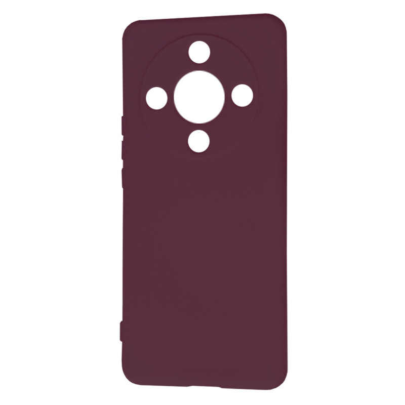 Husa silicon Honor Magic6 Lite Techsuit SoftFlex, bordo