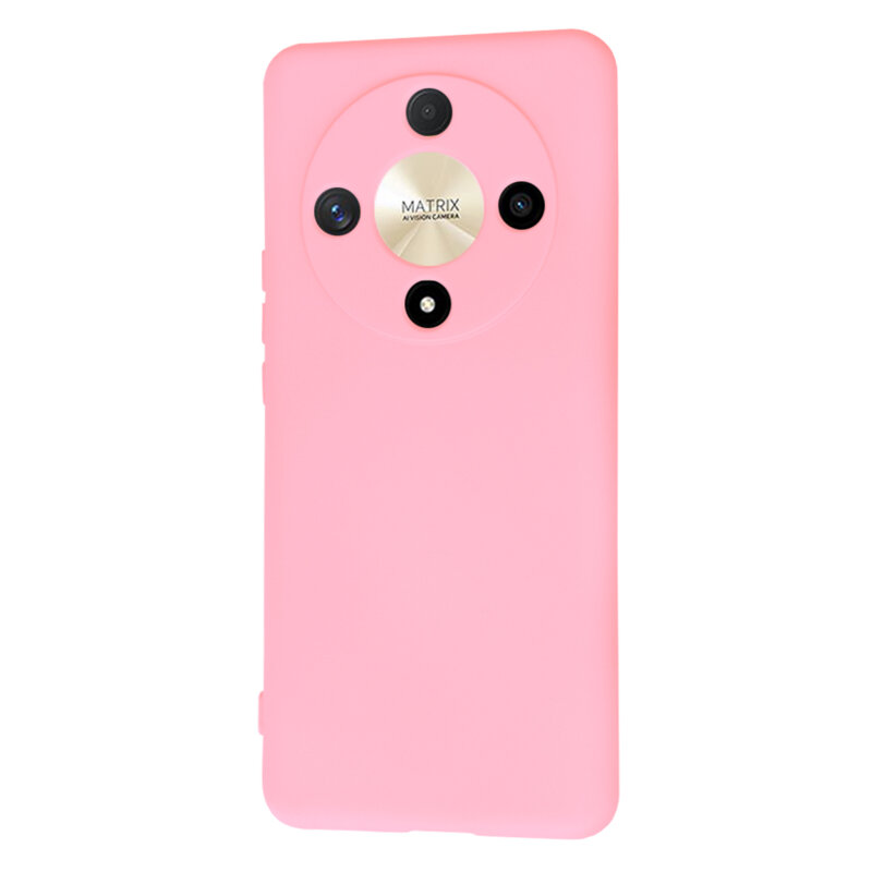 Husa silicon Honor Magic6 Lite Techsuit SoftFlex, roz