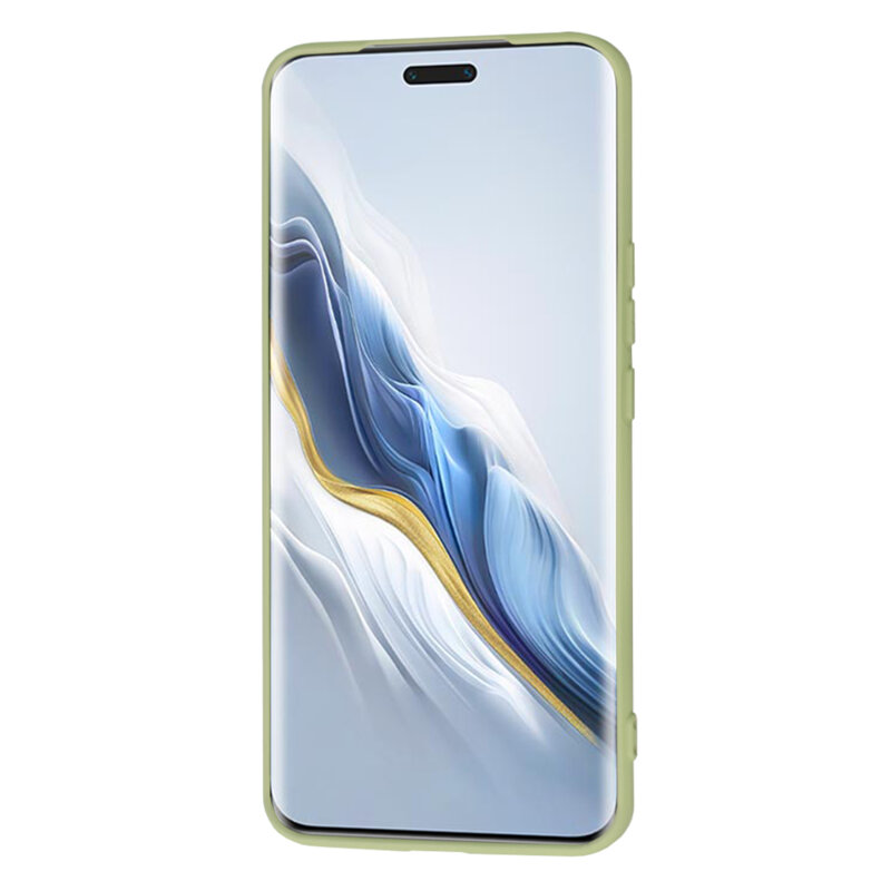 Husa silicon Honor Magic6 Pro Techsuit SoftFlex, verde