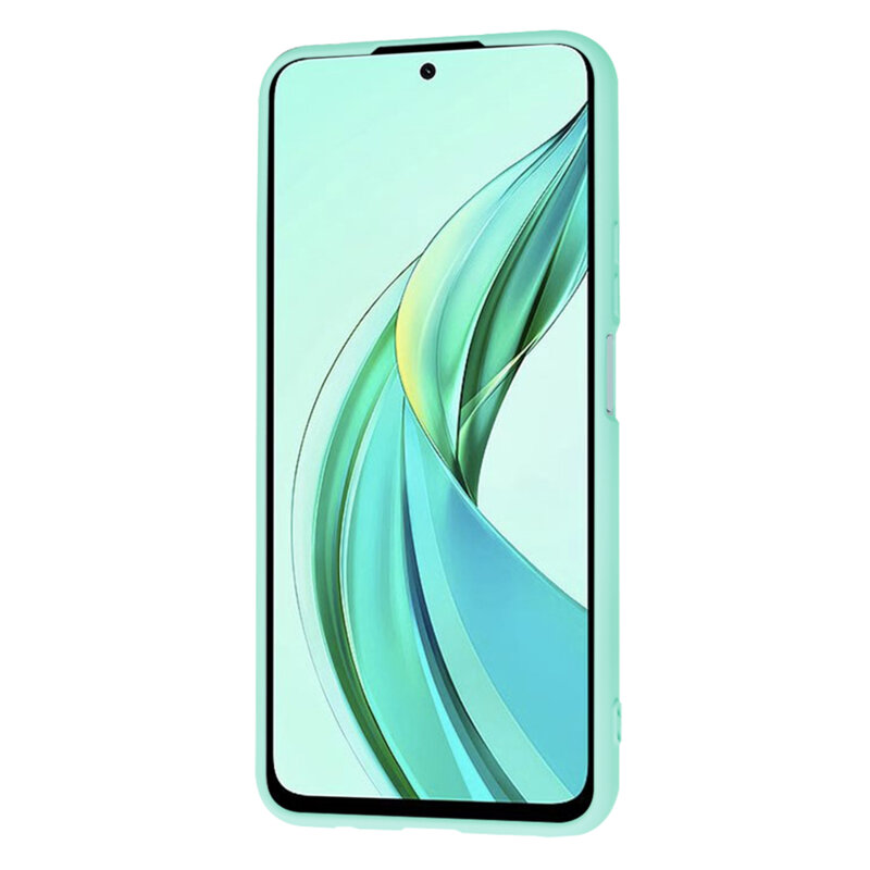 Husa silicon Honor 90 SMART Techsuit SoftFlex, turcoaz