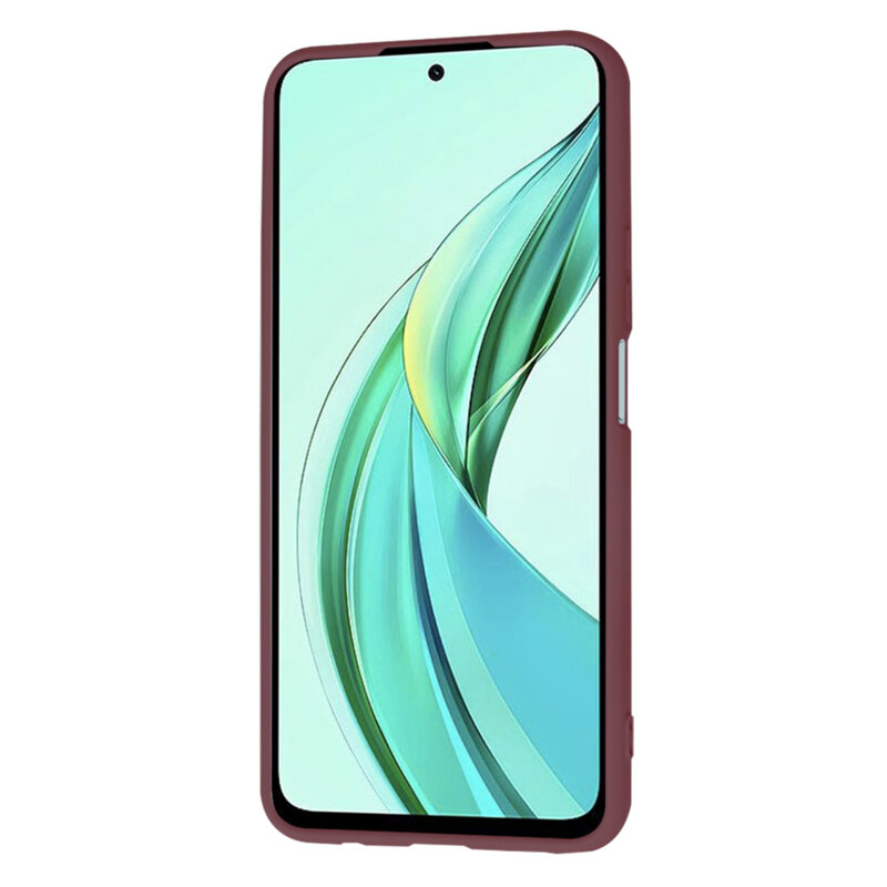Husa silicon Honor 90 SMART Techsuit SoftFlex, bordo