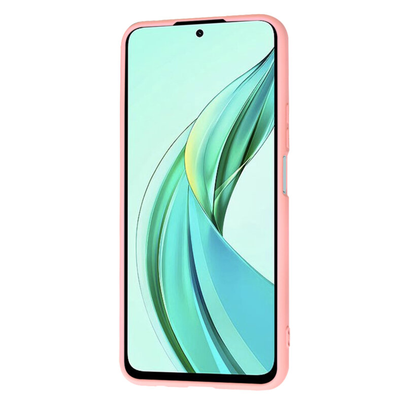 Husa silicon Honor 90 SMART Techsuit SoftFlex, roz