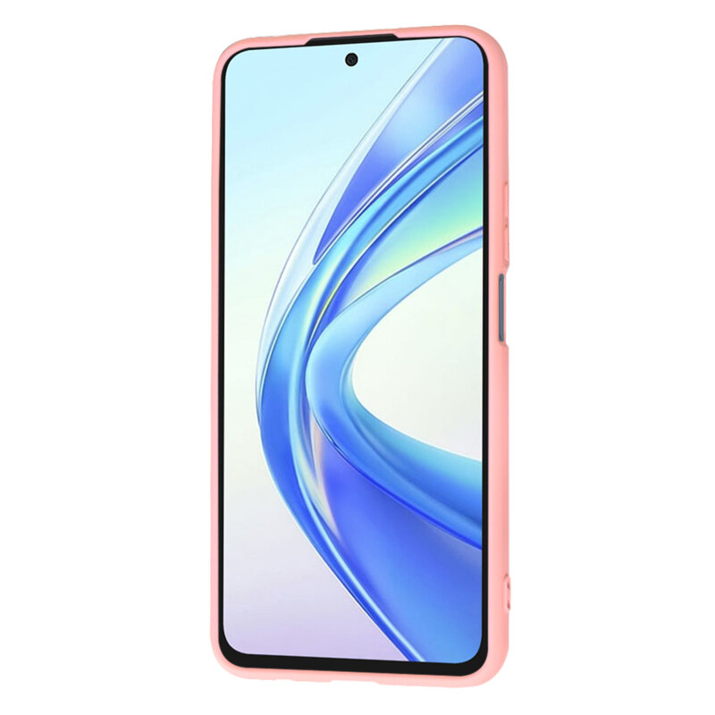 Husa silicon Honor X7b Techsuit SoftFlex, roz