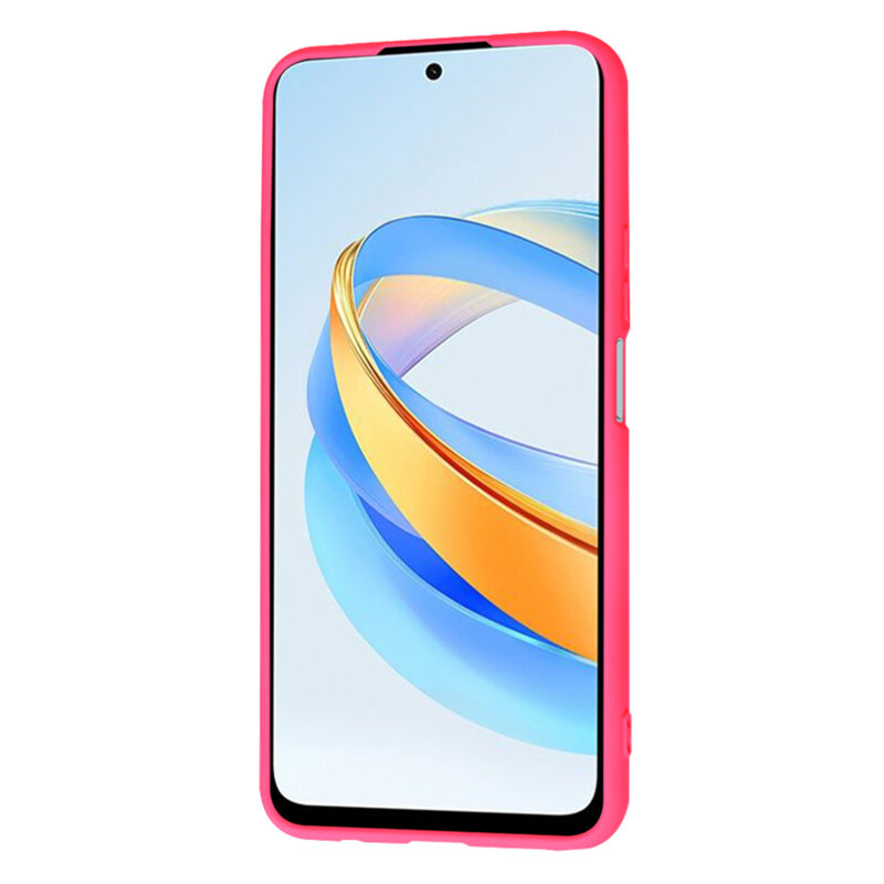 Husa silicon Honor X7b 5G Techsuit SoftFlex, fucsia