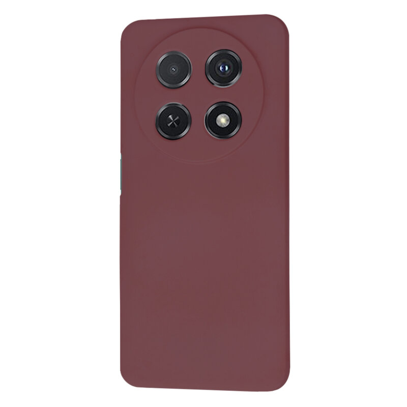 Husa silicon Huawei nova 12i Techsuit SoftFlex, bordo