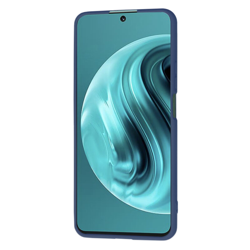 Husa silicon Huawei nova 12i Techsuit SoftFlex, bleumarin