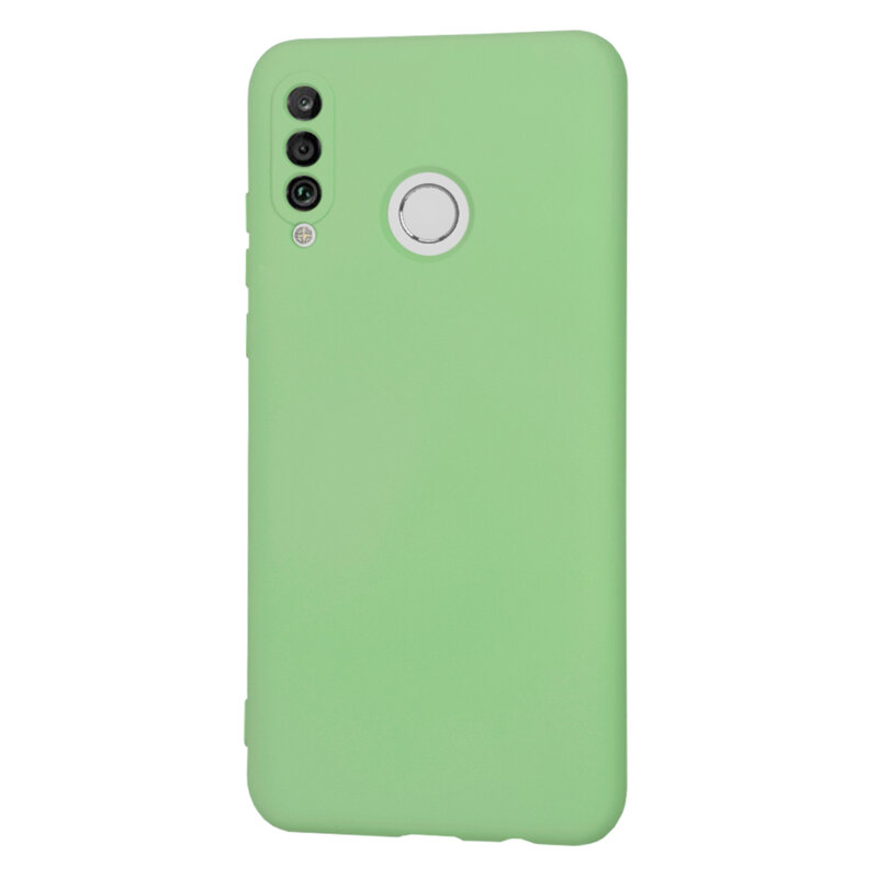 Husa silicon Huawei P30 Lite Techsuit SoftFlex, verde deschis