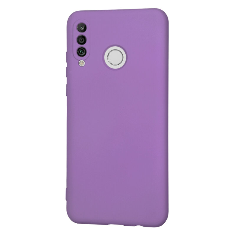 Husa silicon Huawei P30 Lite Techsuit SoftFlex, mov