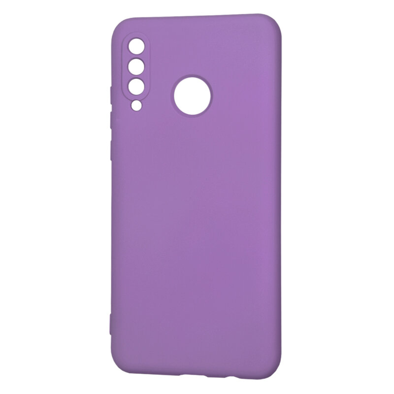 Husa silicon Huawei P30 Lite Techsuit SoftFlex, mov