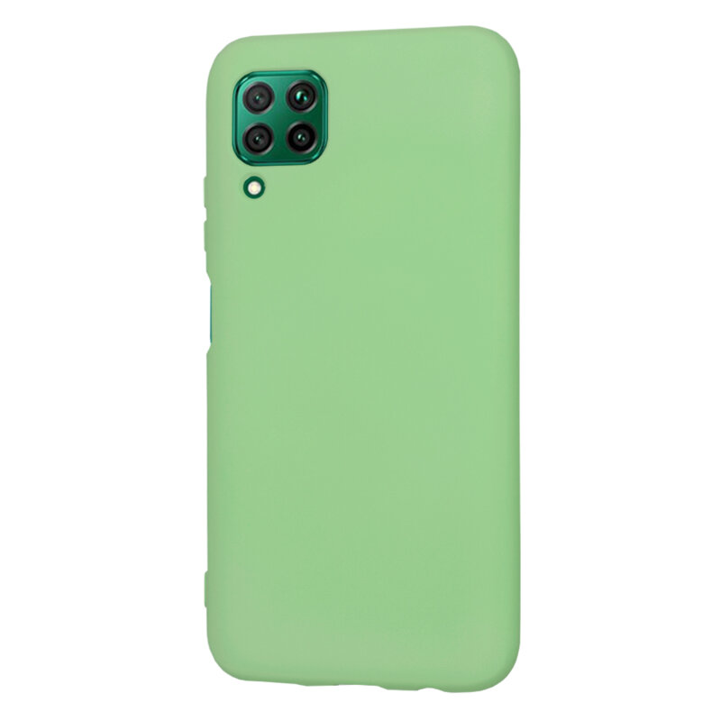 Husa silicon Huawei P40 Lite Techsuit SoftFlex, verde deschis