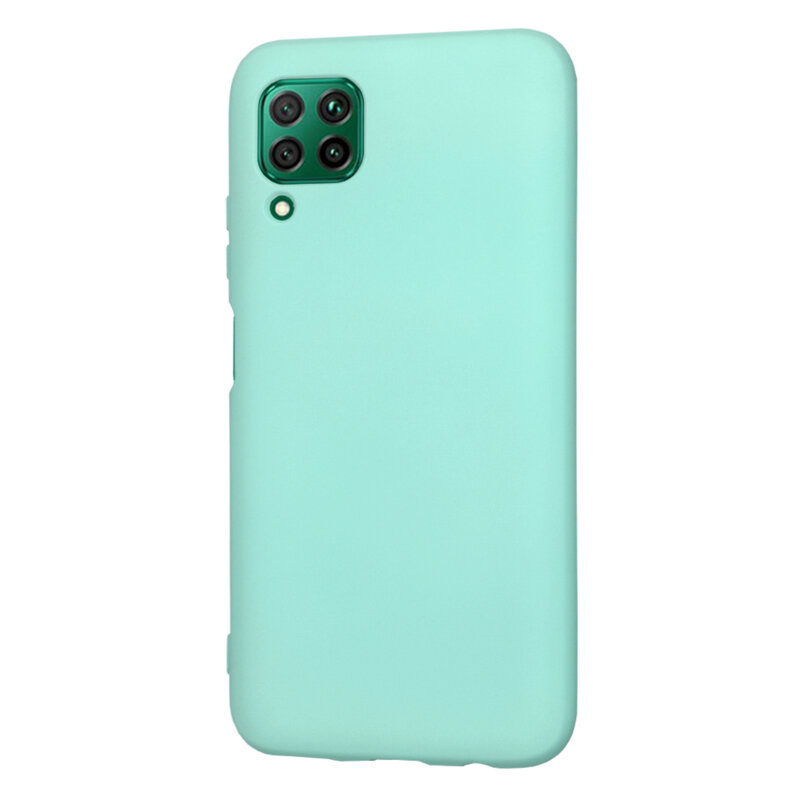 Husa silicon Huawei P40 Lite Techsuit SoftFlex, turcoaz