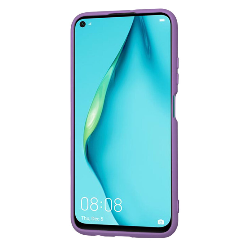 Husa silicon Huawei P40 Lite Techsuit SoftFlex, mov