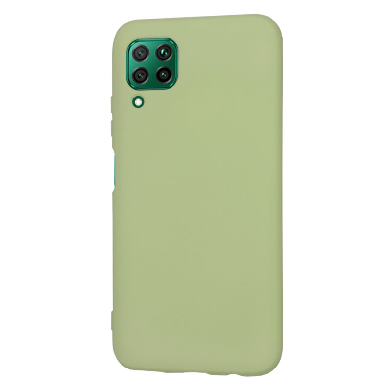 Husa silicon Huawei P40 Lite Techsuit SoftFlex, verde